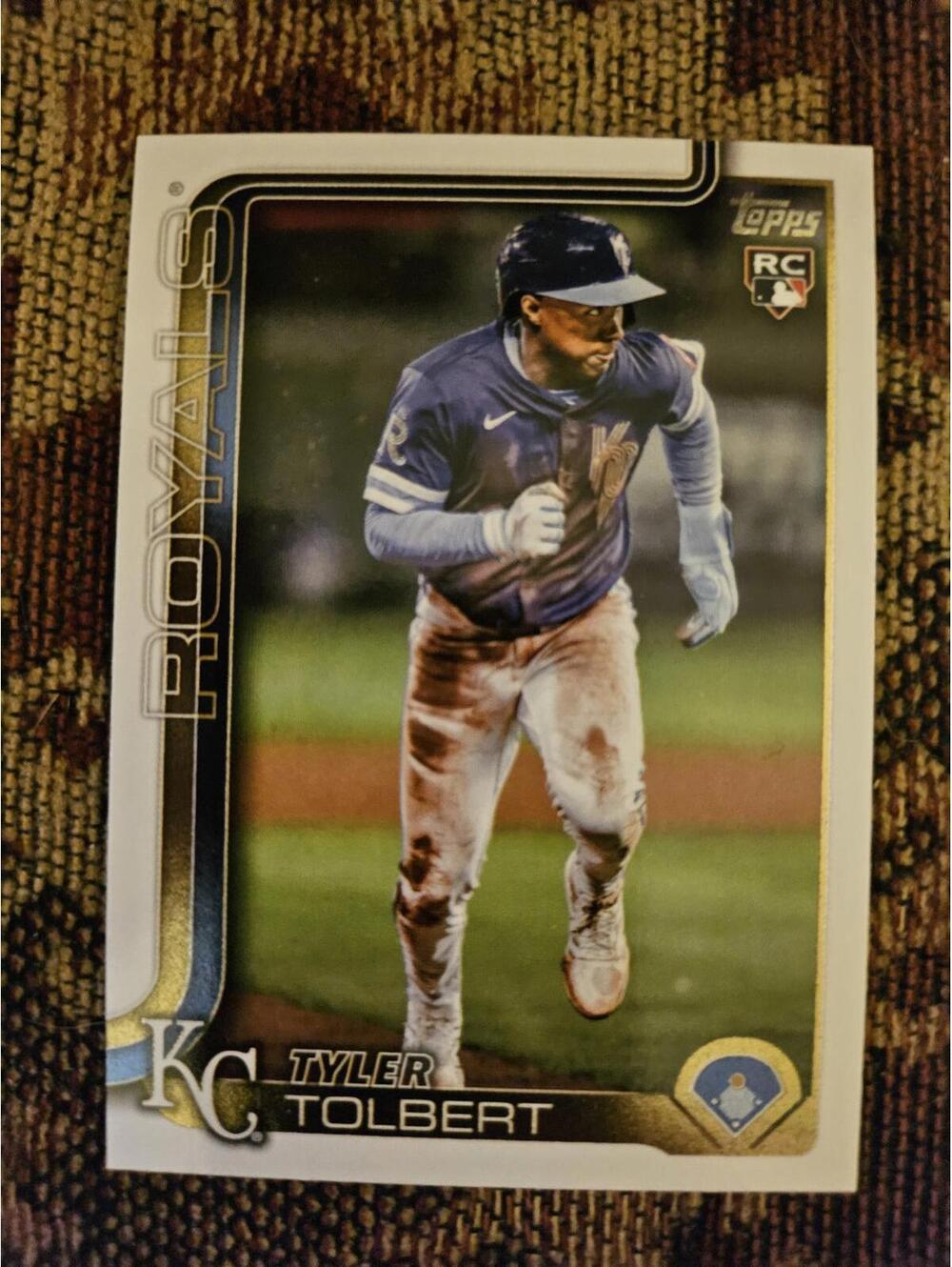2025 Topps Update #US122 - Tyler Tolbert - Royals - Rookie Card - Picture 1 of 2